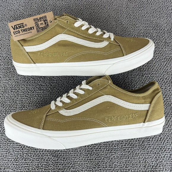 Vans Old Skool Tapered Eco Theory Mustard Gold Wheat Shoes Men's Size 11.5 - Picture 1 of 11